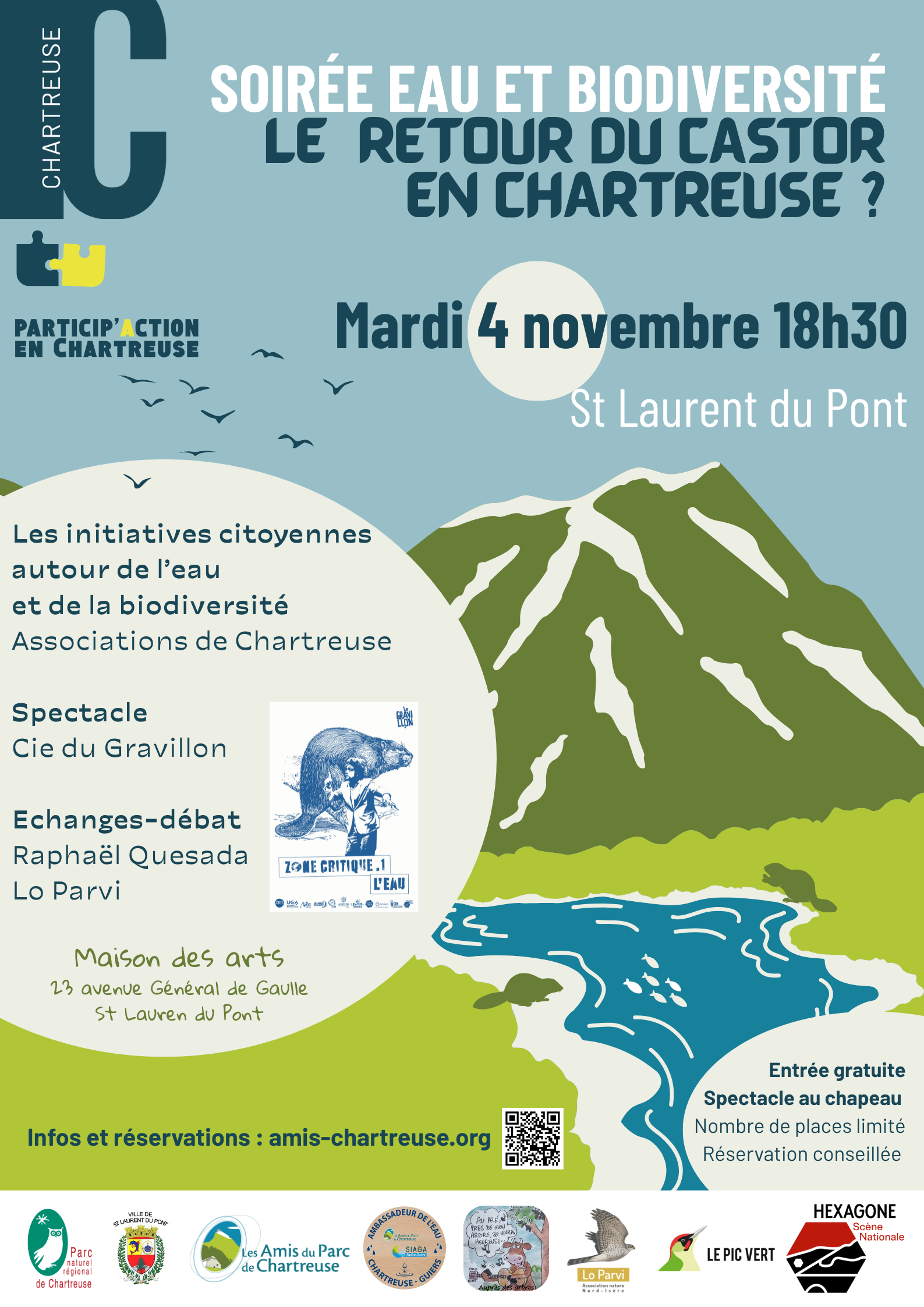 soirée eau et biodiversité novembre 2025