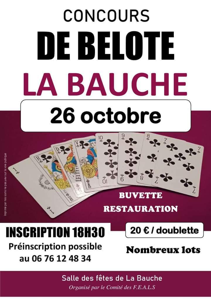 belote octobre 2024