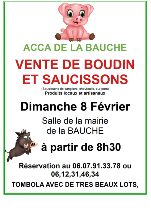 boudin février 2026