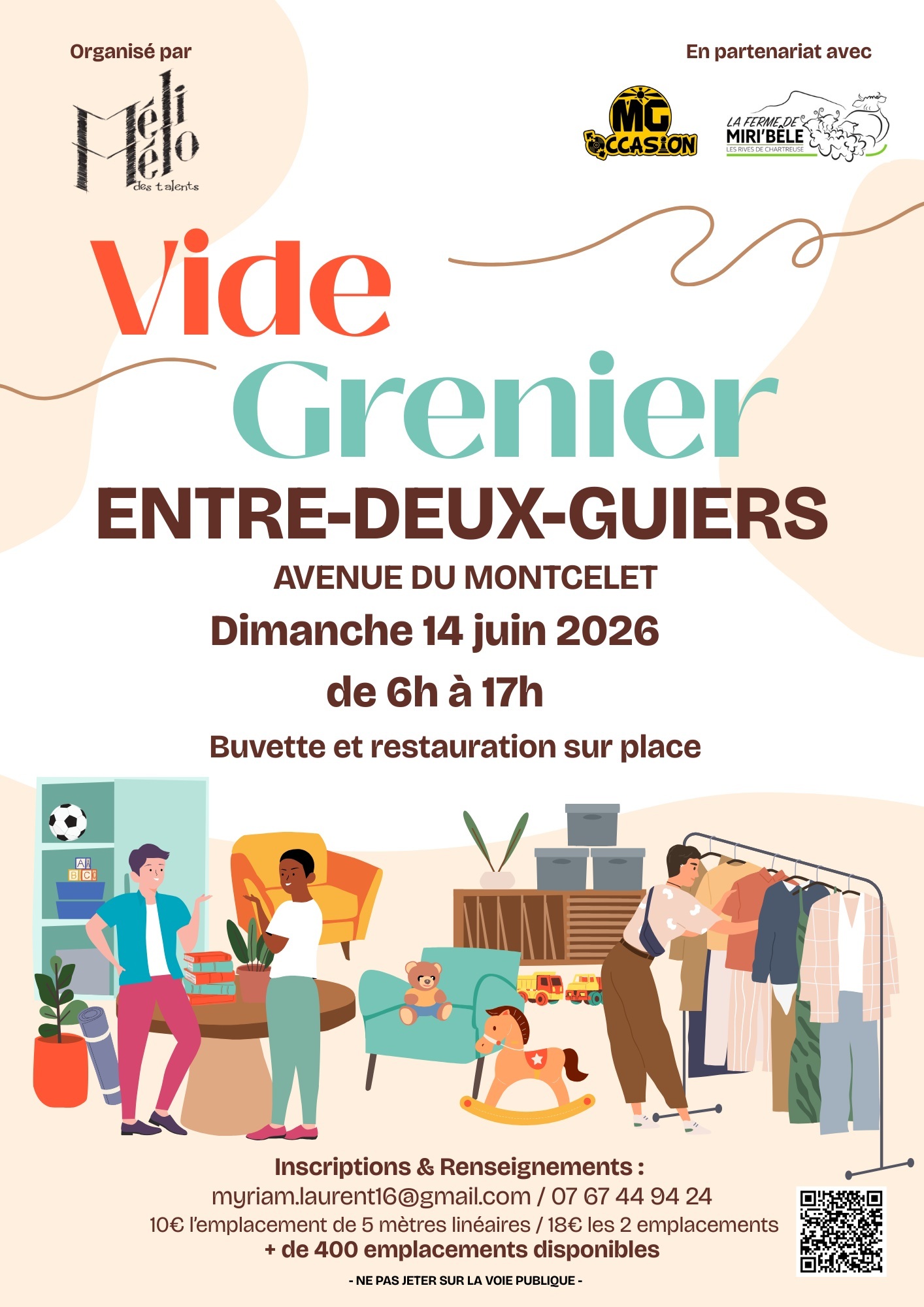 VIDE GRENIER JUIN 2026